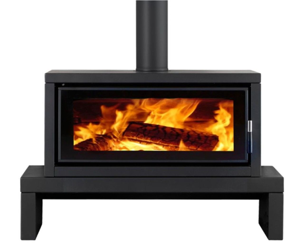 Norseman Aura Freestanding Wood Heater with Bench, , hi-res image number null